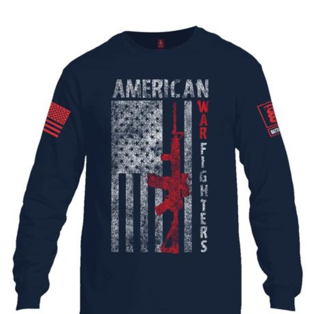 American War Fighters Men's Crew Neck T-Shirt